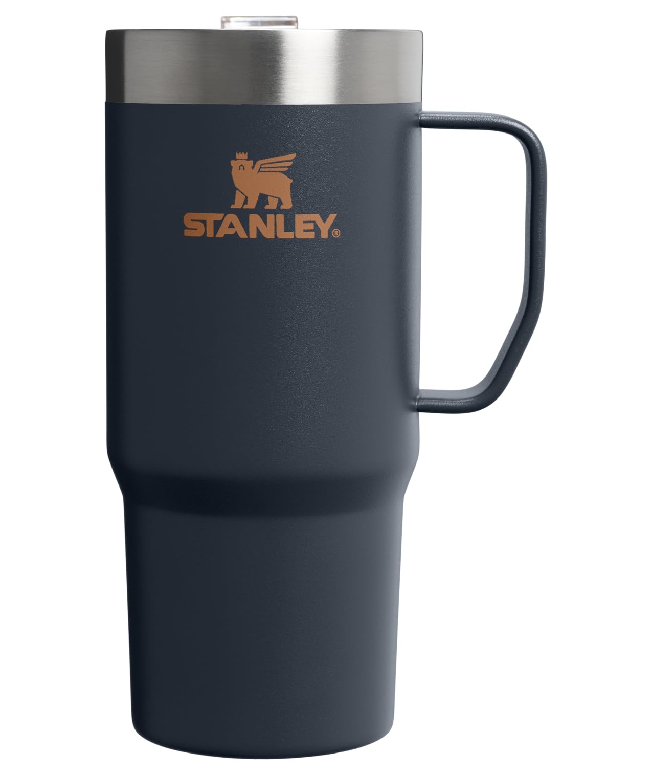 STANLEY mug Twilight vue face montrant design et pratique de transport