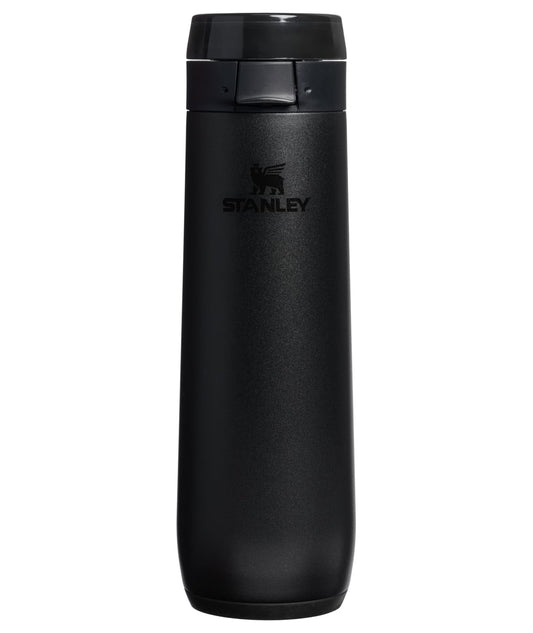 STANLEY vue avant de la bouteille Flowstate, design compact et transport facile