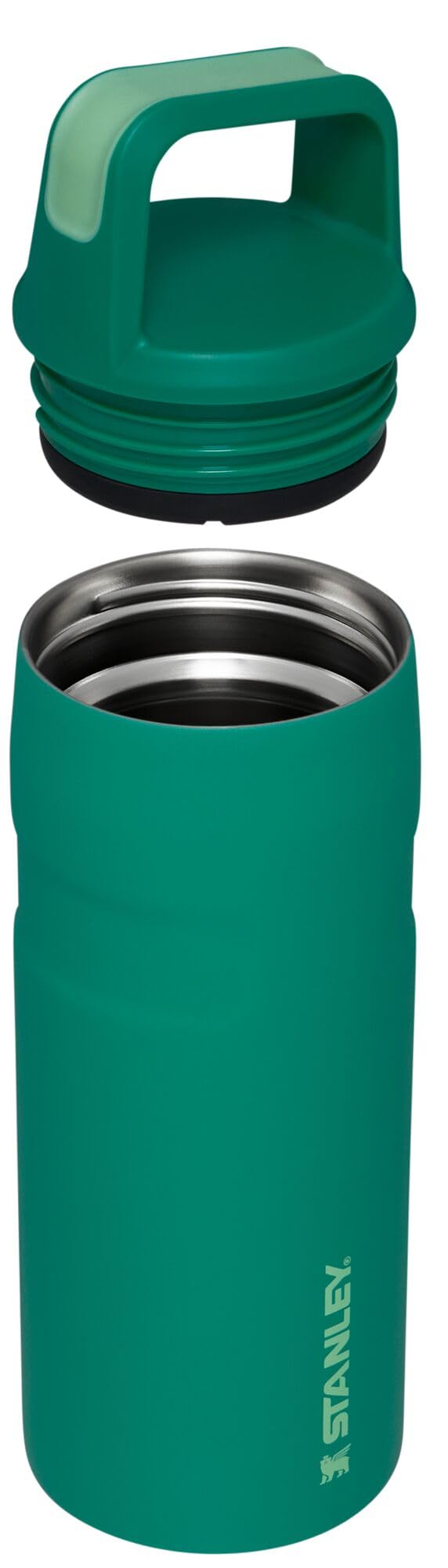 Stanley détail de l'acier inoxydable 18/8 recyclé, durable et sans goût