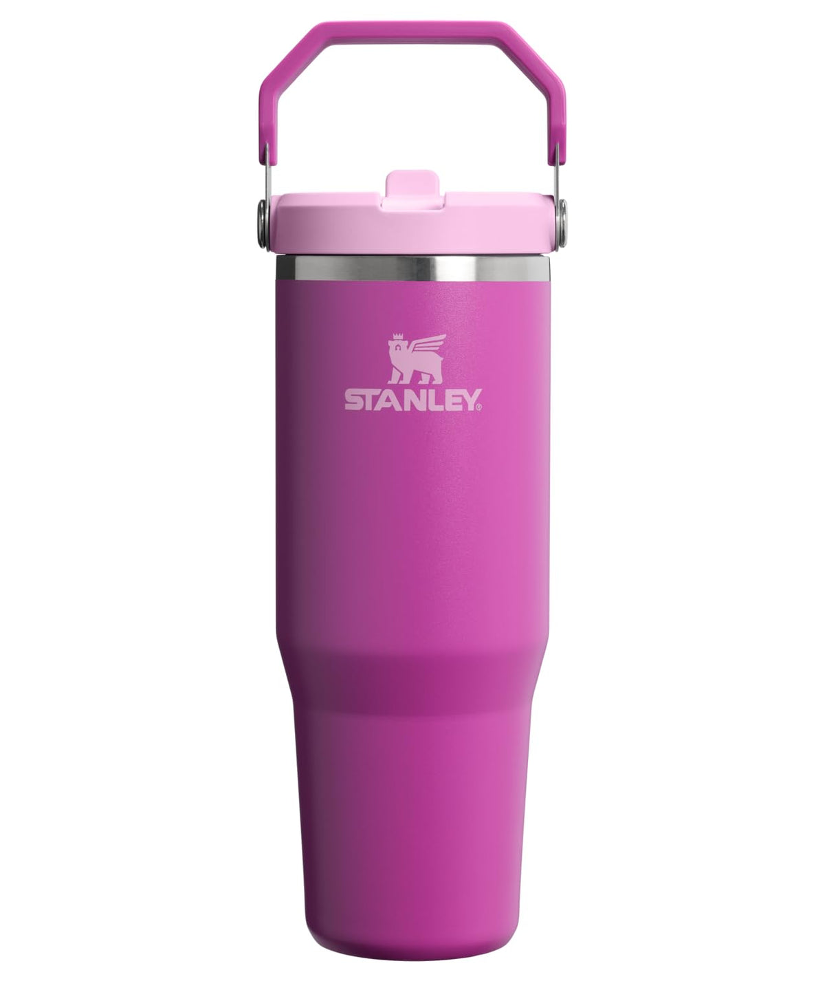 STANLEY IceFlow 2.0 face avant Dark Blossom montrant capacité 30 oz et design résistant