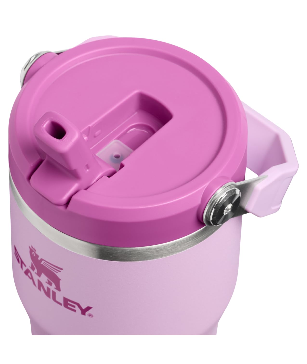 STANLEY couvercle Flip Straw 2.0 ouvert pour boire rapidement et sans éclaboussures