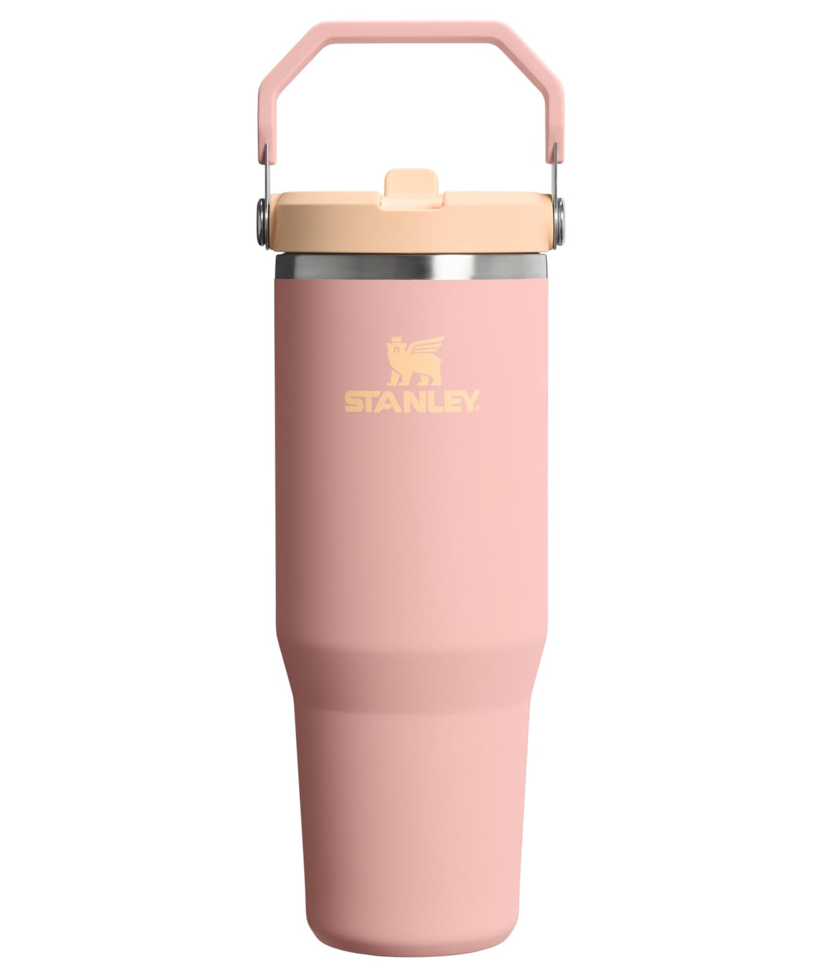STANLEY face avant Peach Rose montrant design et capacité 30 oz pour hydratation prolongée