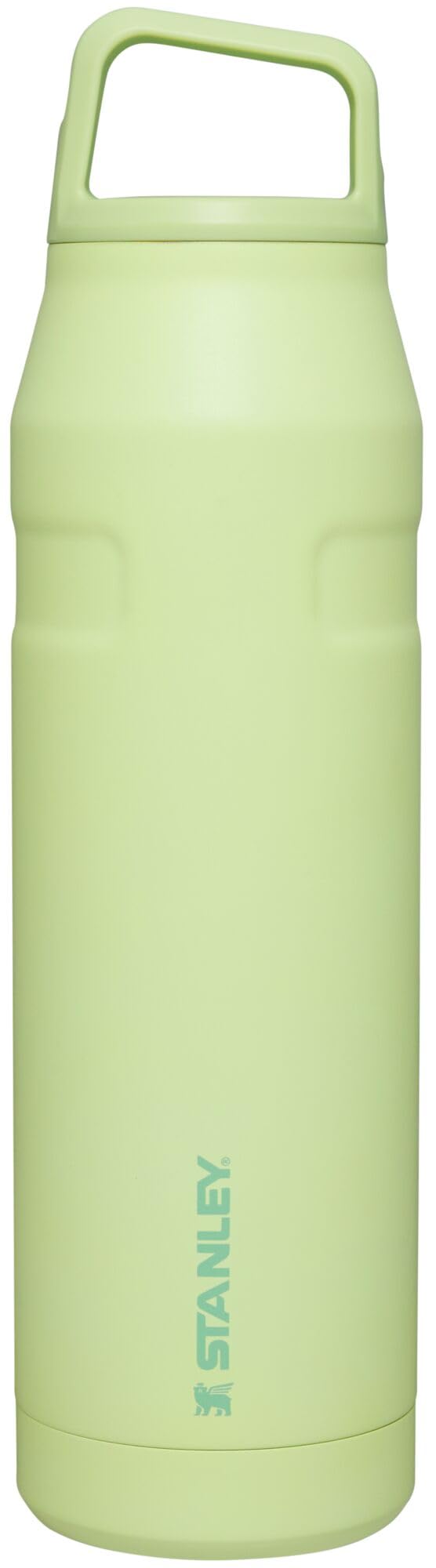 STANLEY vue avant de la gourde IceFlow citron pour transport facile