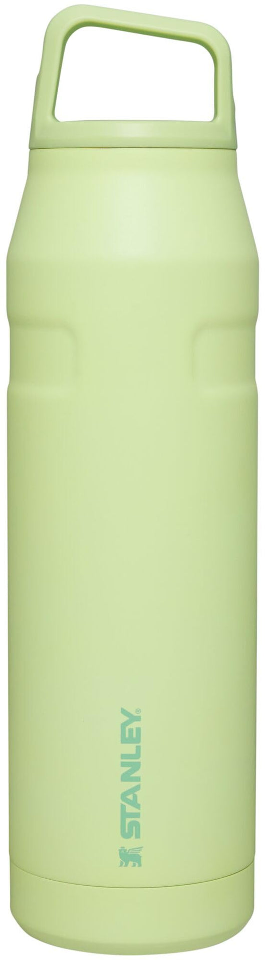 STANLEY vue avant de la gourde IceFlow citron pour transport facile