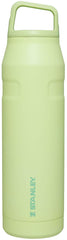 STANLEY vue avant de la gourde IceFlow citron pour transport facile