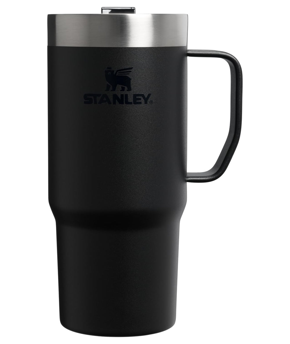 STANLEY vue de face du mug 16 oz, design robuste et portable
