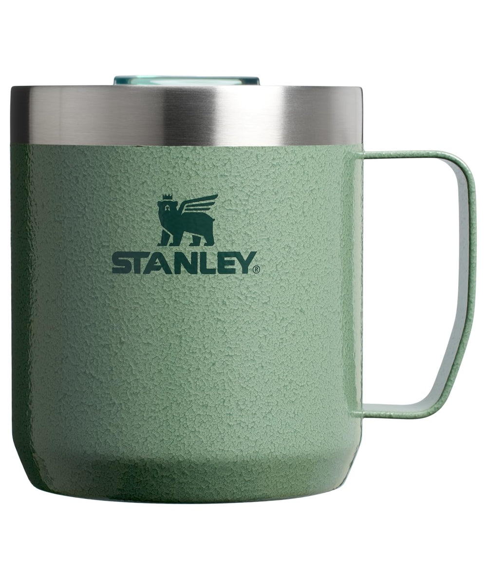 STANLEY mug face avant hammertone green montrant solidité et style