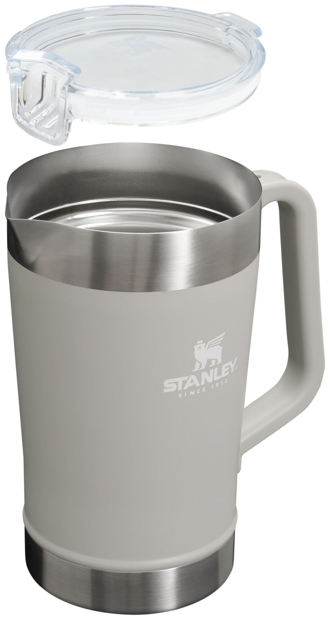 Stanley gros plan acier inox 18/8 mettant en avant durabilité et propreté