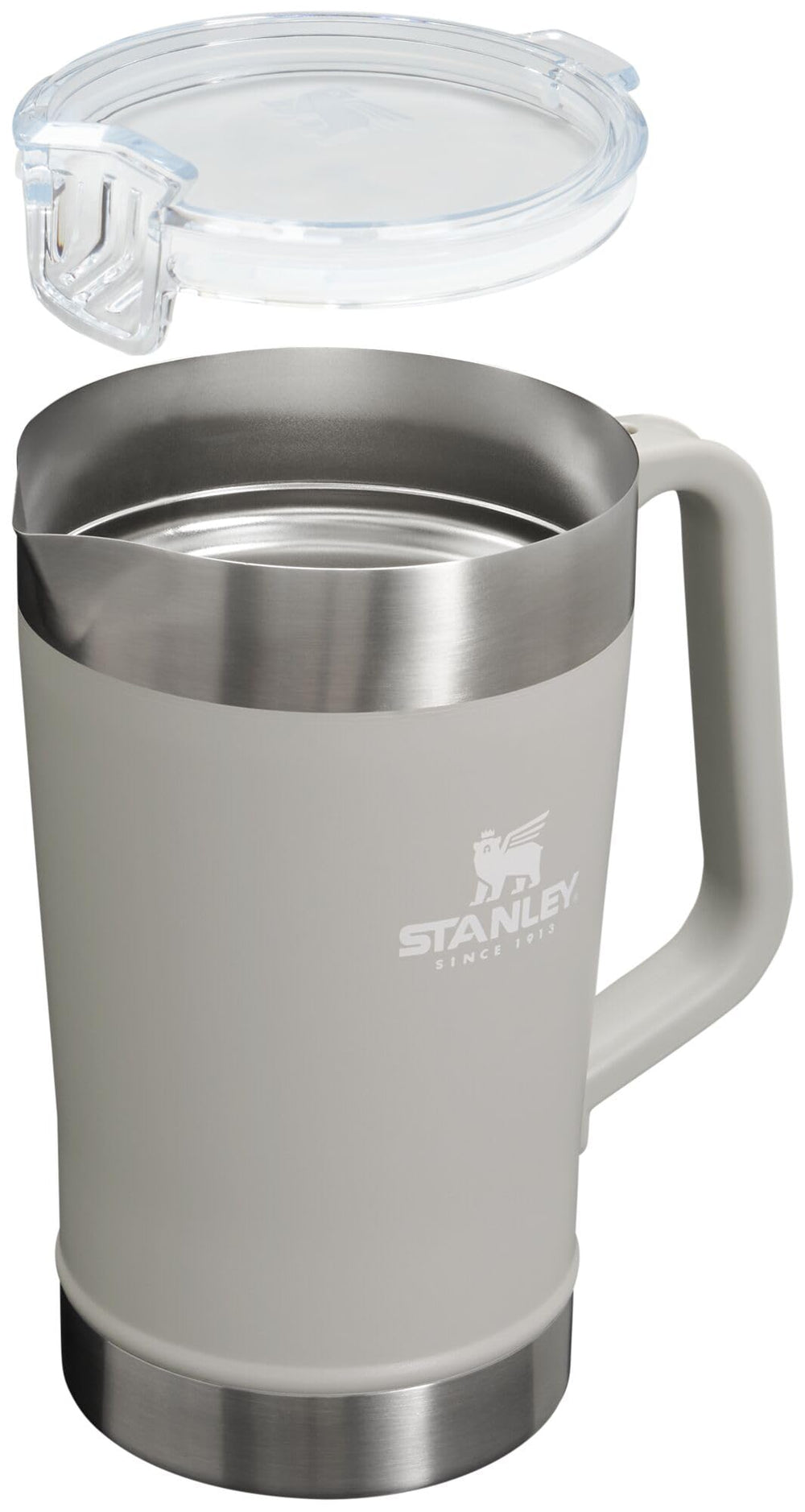 Stanley gros plan acier inox 18/8 mettant en avant durabilité et propreté