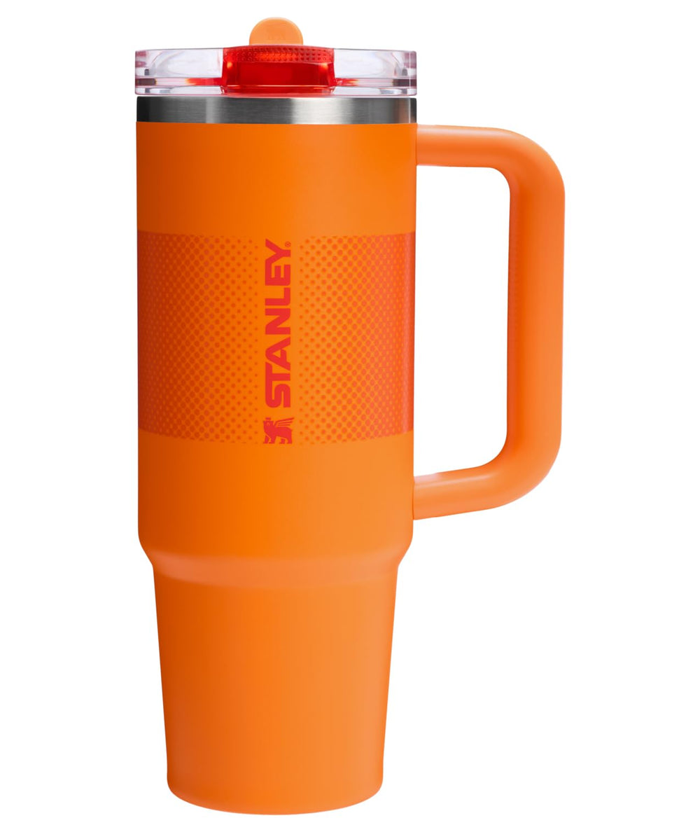 STANLEY vue avant du gobelet Goldenrod Fade gardant boissons froides