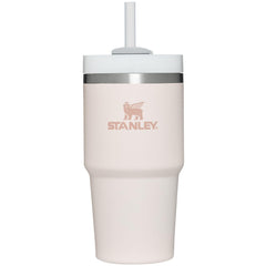 STANLEY gobelet 20 oz Rose Quartz face montré avec coupe et portabilité
