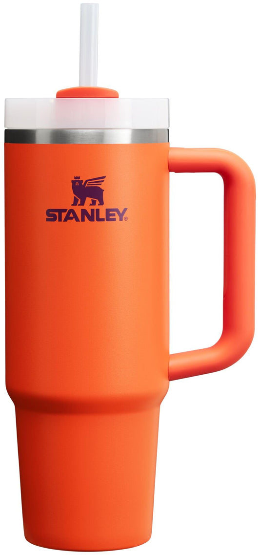 STANLEY gobelet 30 oz vue avant couleur Tigerlily Plum montrant design et capacité