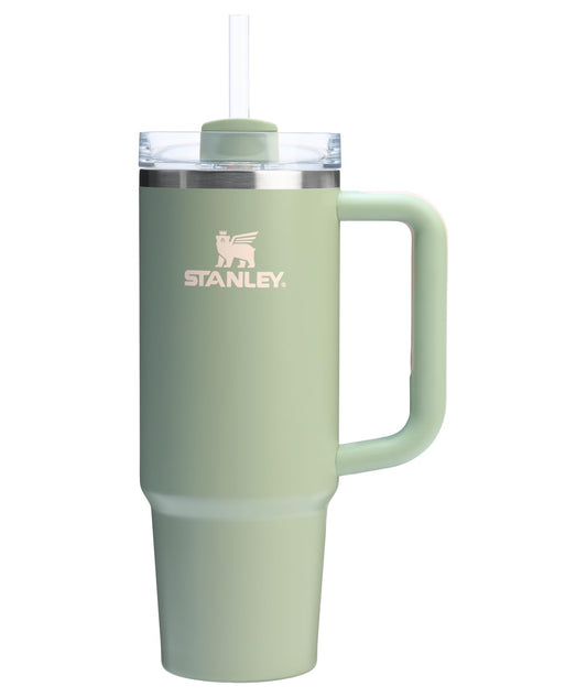 STANLEY face avant du Quencher H2.0 Lichen montrant la finition durable