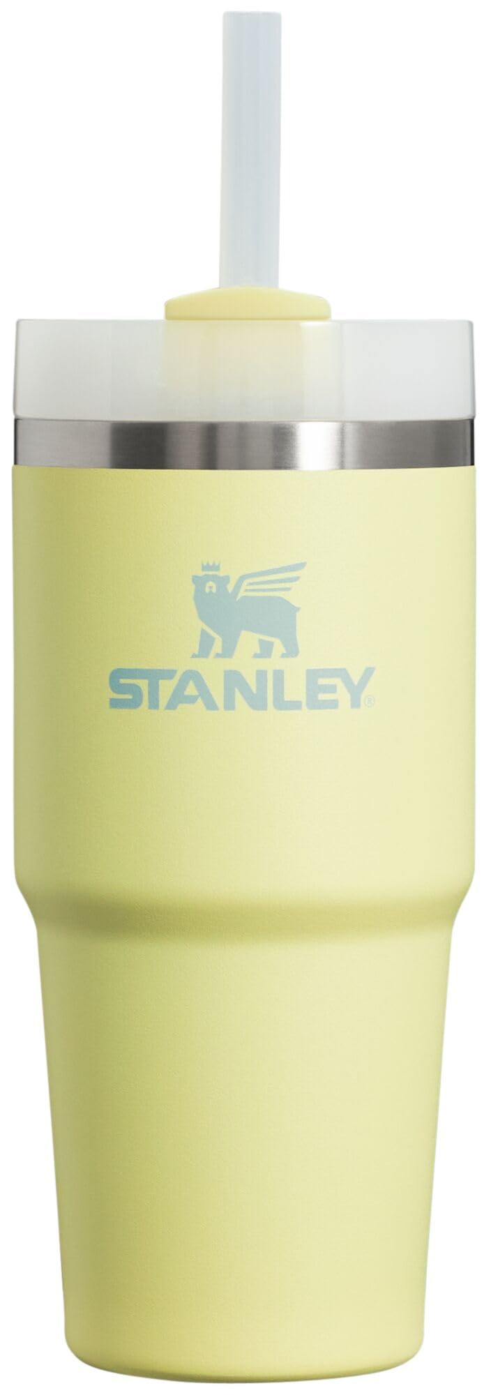 STANLEY gobelet 14 oz face avant couleur pomelo pour transport facile