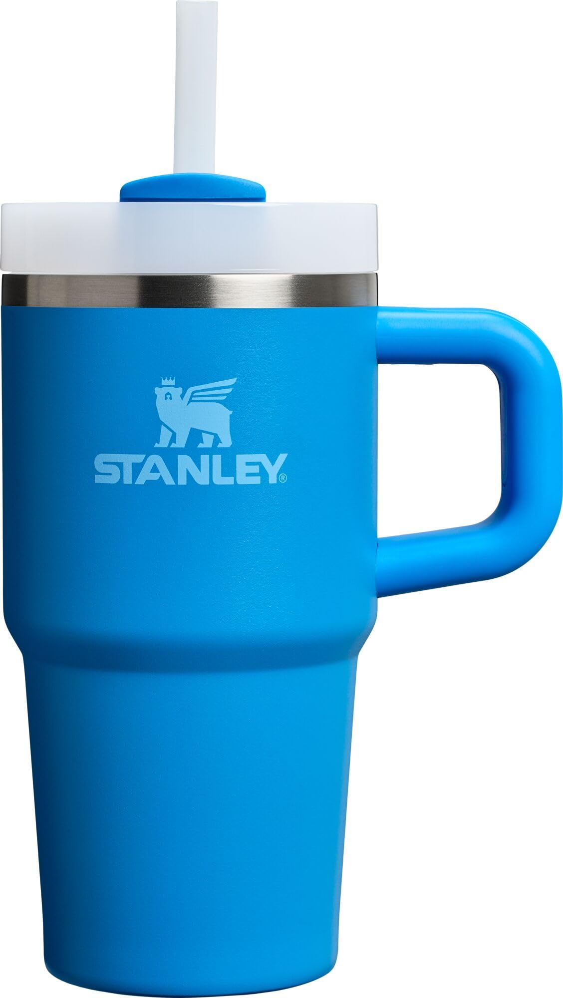 STANLEY Quencher Azure face avant montrant design durable et isolation