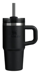 STANLEY gobelet face avant montrant design noir et compacité bénéfique