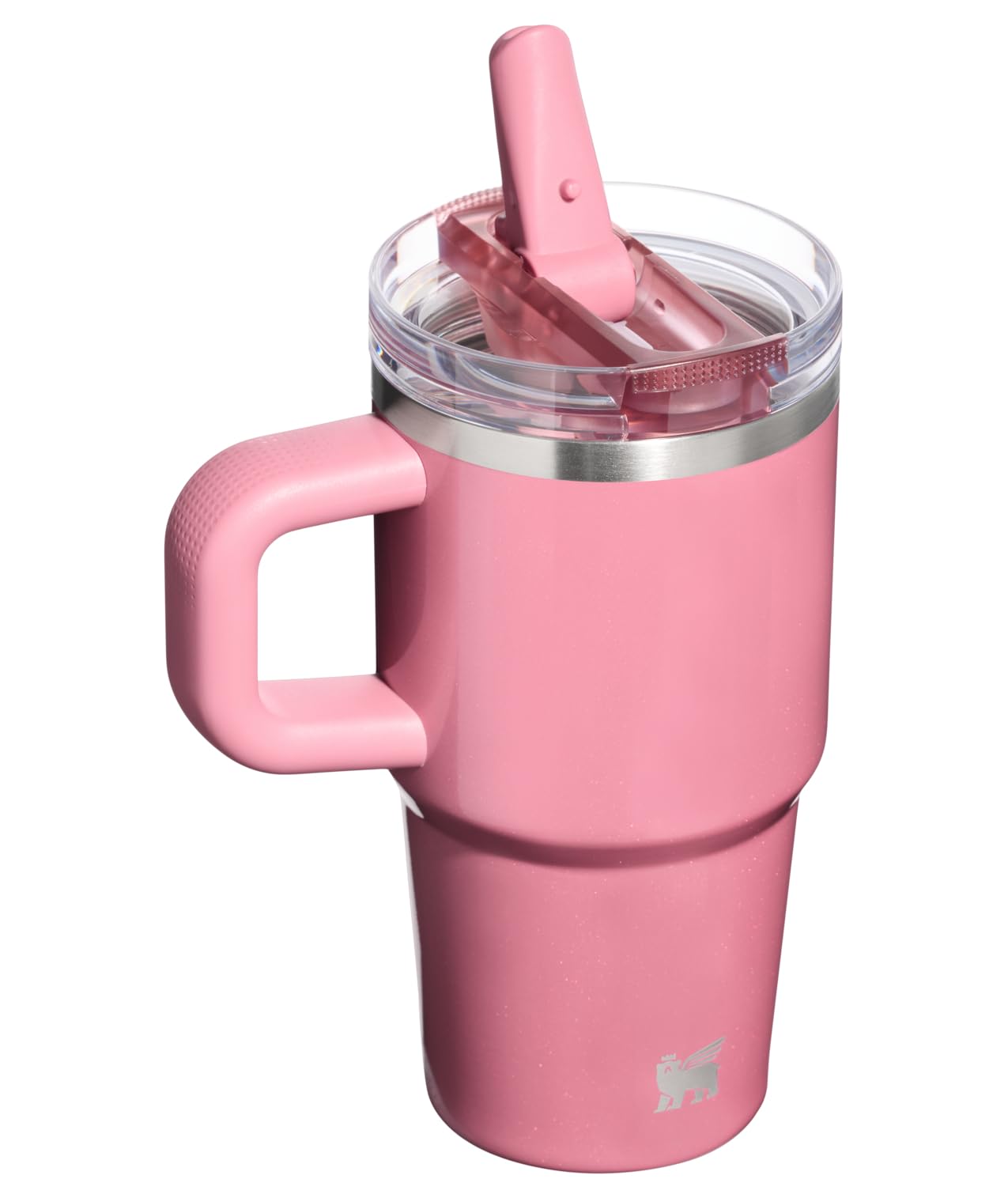 STANLEY paille Flipstraw relevée illustrant l'accès rapide à la boisson et la fermeture anti-éclaboussures