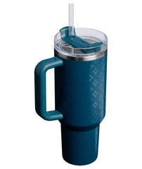 STANLEY Quencher close-up du couvercle FlowState montrant les positions étanches