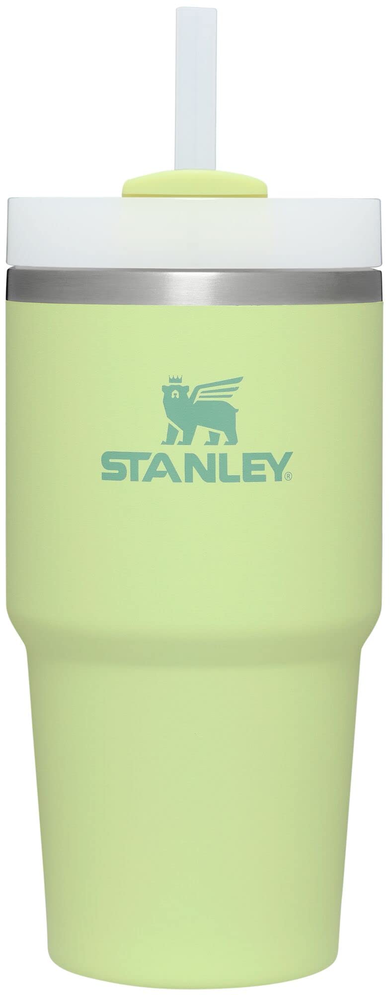 STANLEY Quencher vue avant packaging citron, design durable et couleur vive