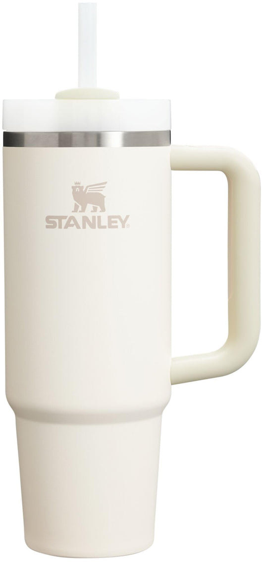 STANLEY Quencher H2.0 face avant crème montrant capacité et design pratique