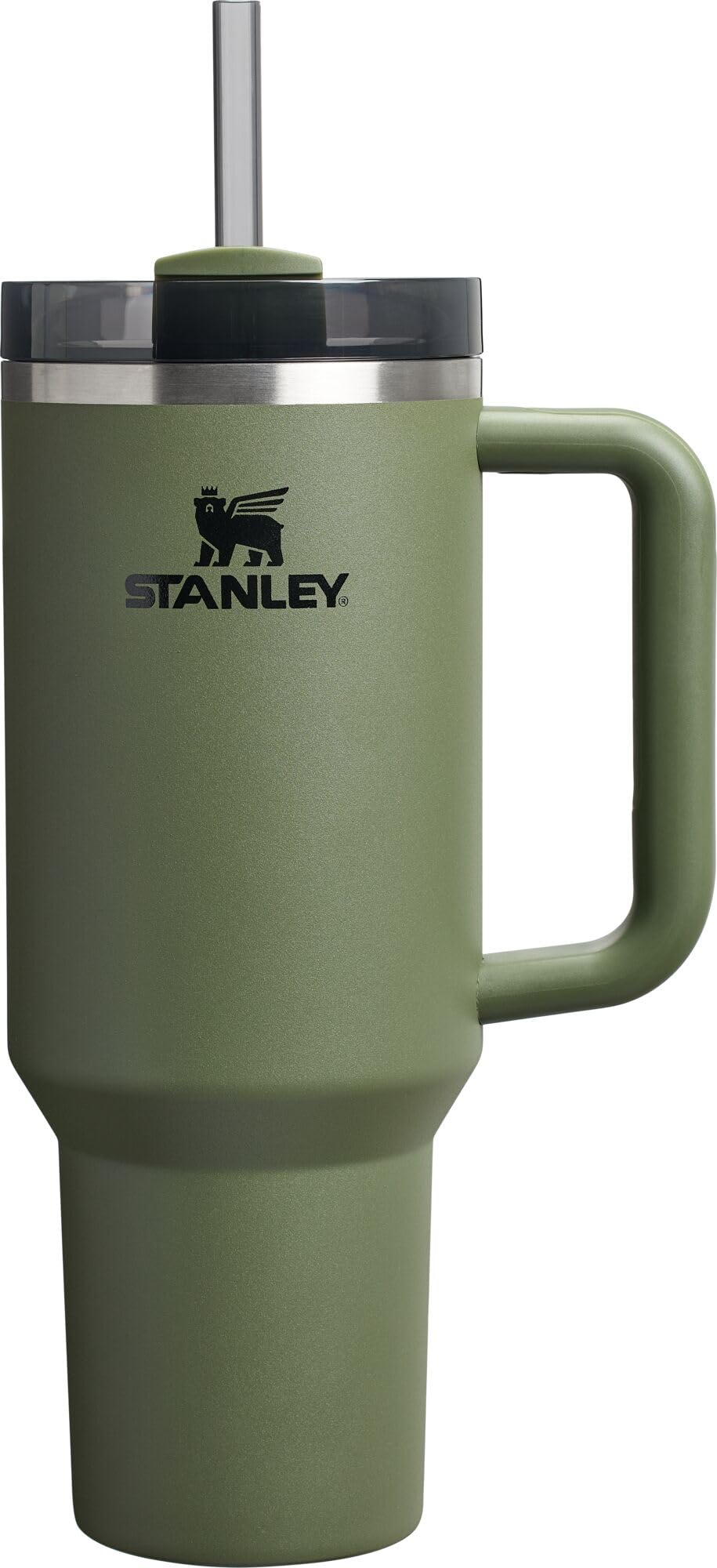 STANLEY Quencher H2.0 face avant montrant la couleur Dried Pine et capacité 40 oz