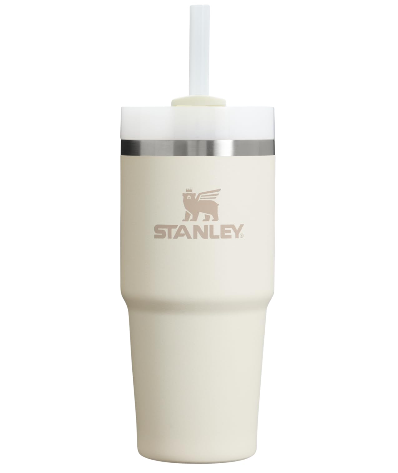 STANLEY gobelet face avant crème montrant design compact et solide