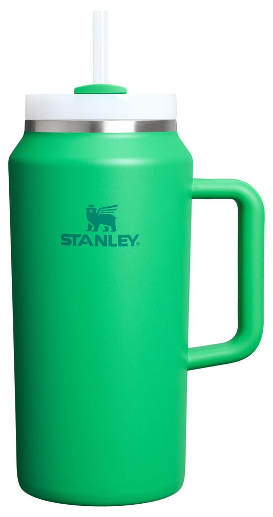 Stanley Quencher H2.0 face avant Meadow montrant la poignée pour transport facile