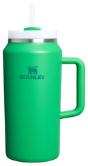 Stanley Quencher H2.0 face avant Meadow montrant la poignée pour transport facile