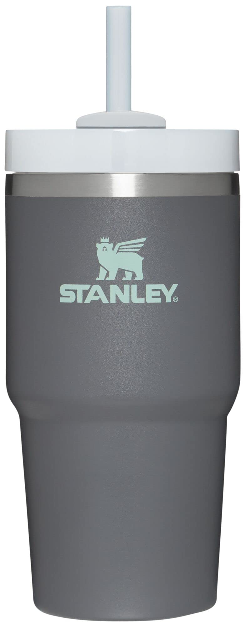 STANLEY Quencher H2.0 vue avant en charcoal pour une hydratation durable
