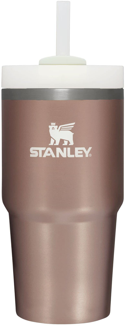 STANLEY gobelet Quencher vue avant, design Rose Quartz et robustesse