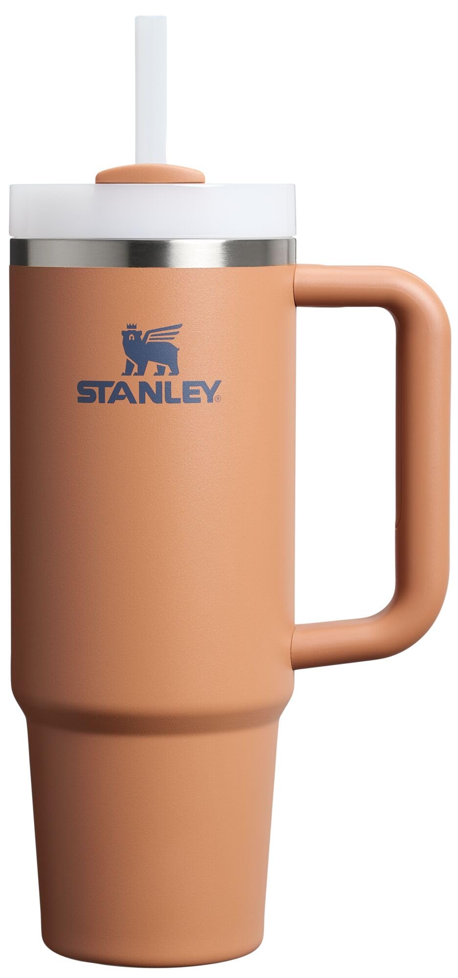 STANLEY face avant du Quencher H2.0 30 oz montrant couleur Toast et capacité