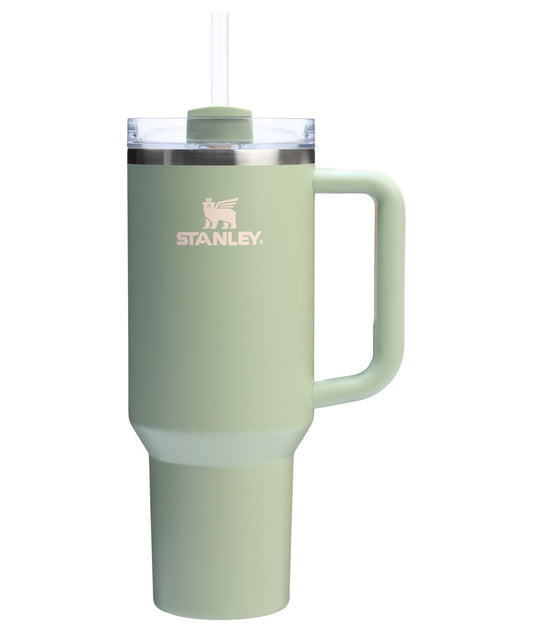 STANLEY Quencher H2.0 Lichen face avant montrant couleur et capacité