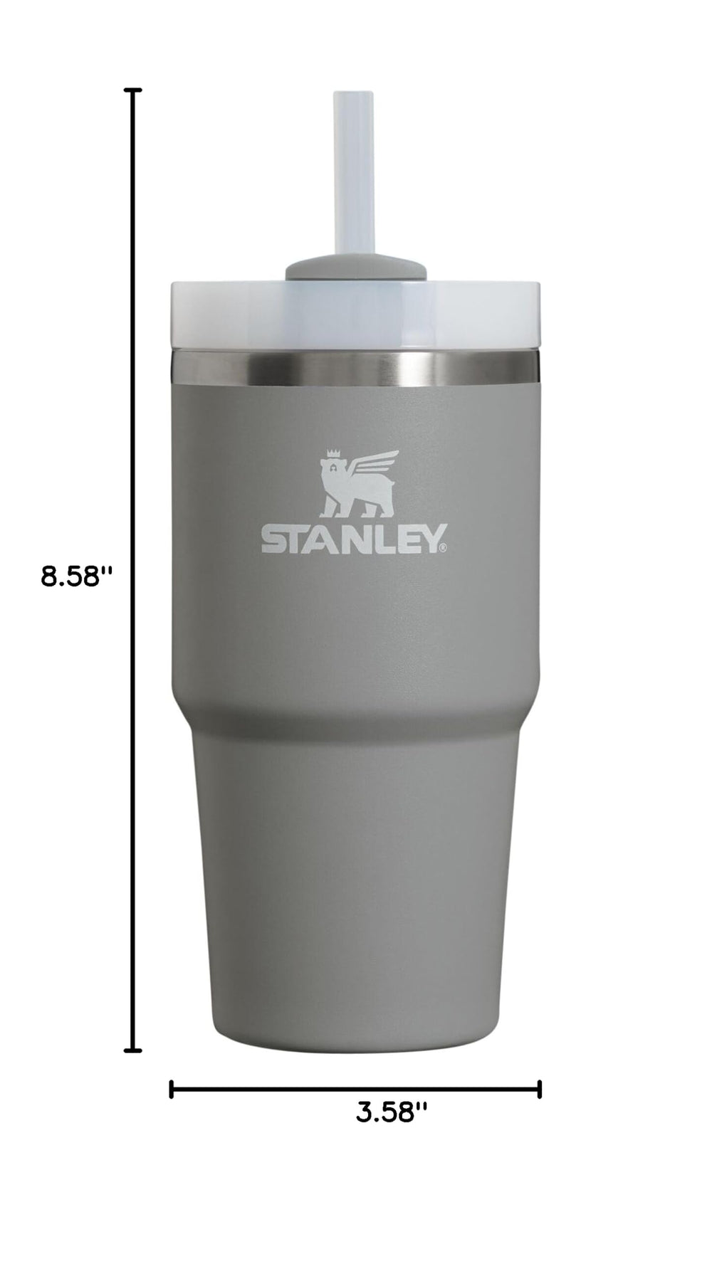 STANLEY étiquette produit et emballage indiquant matériaux recyclés