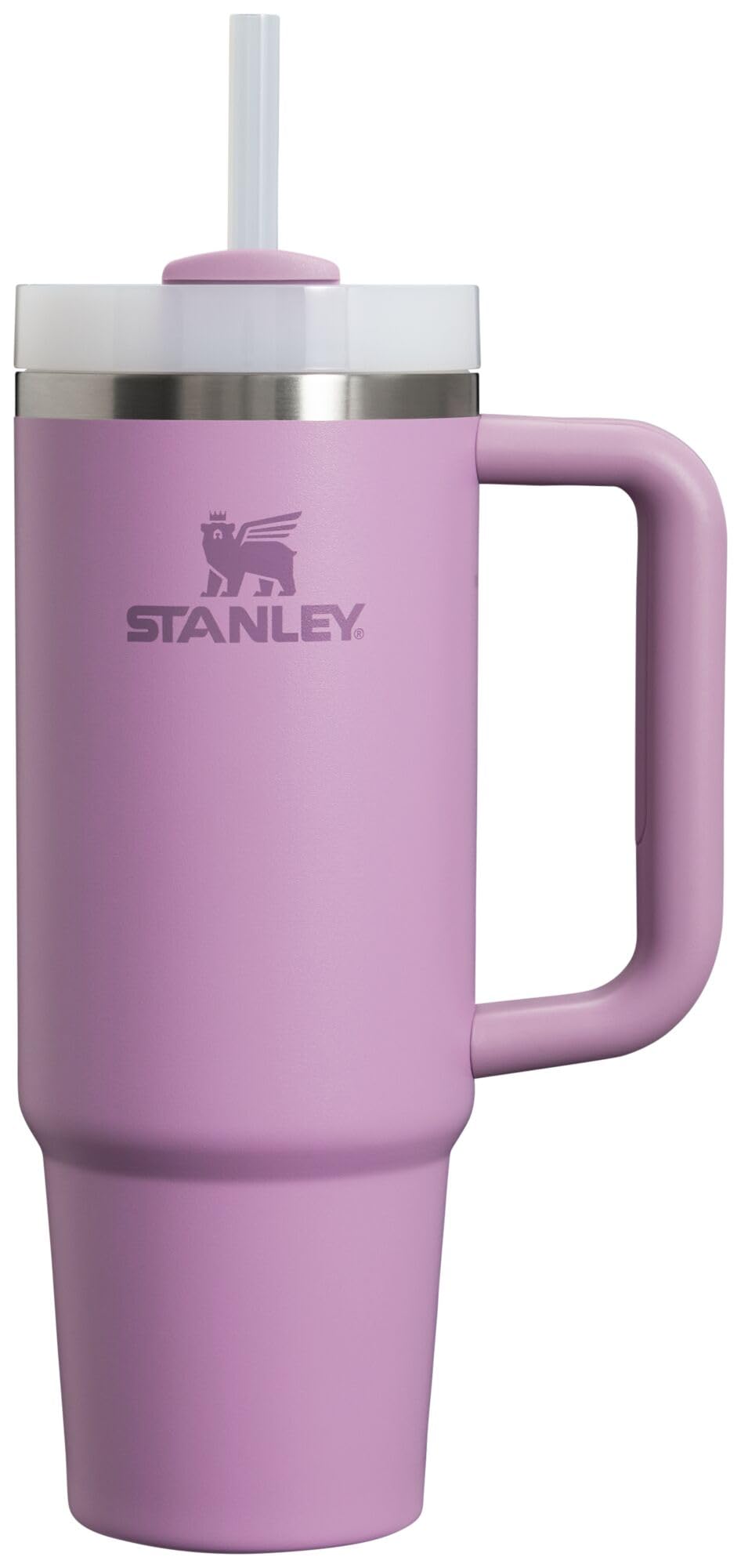 STANLEY Quencher H2.0 face avant lilas montrant design et capacité