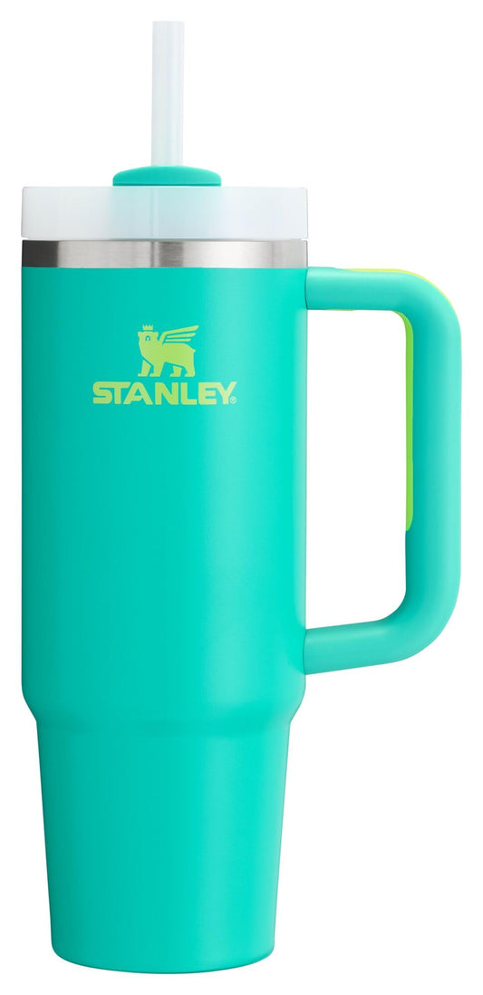 STANLEY Quencher H2 face avant montrant la capacité et la couleur Tropical Teal
