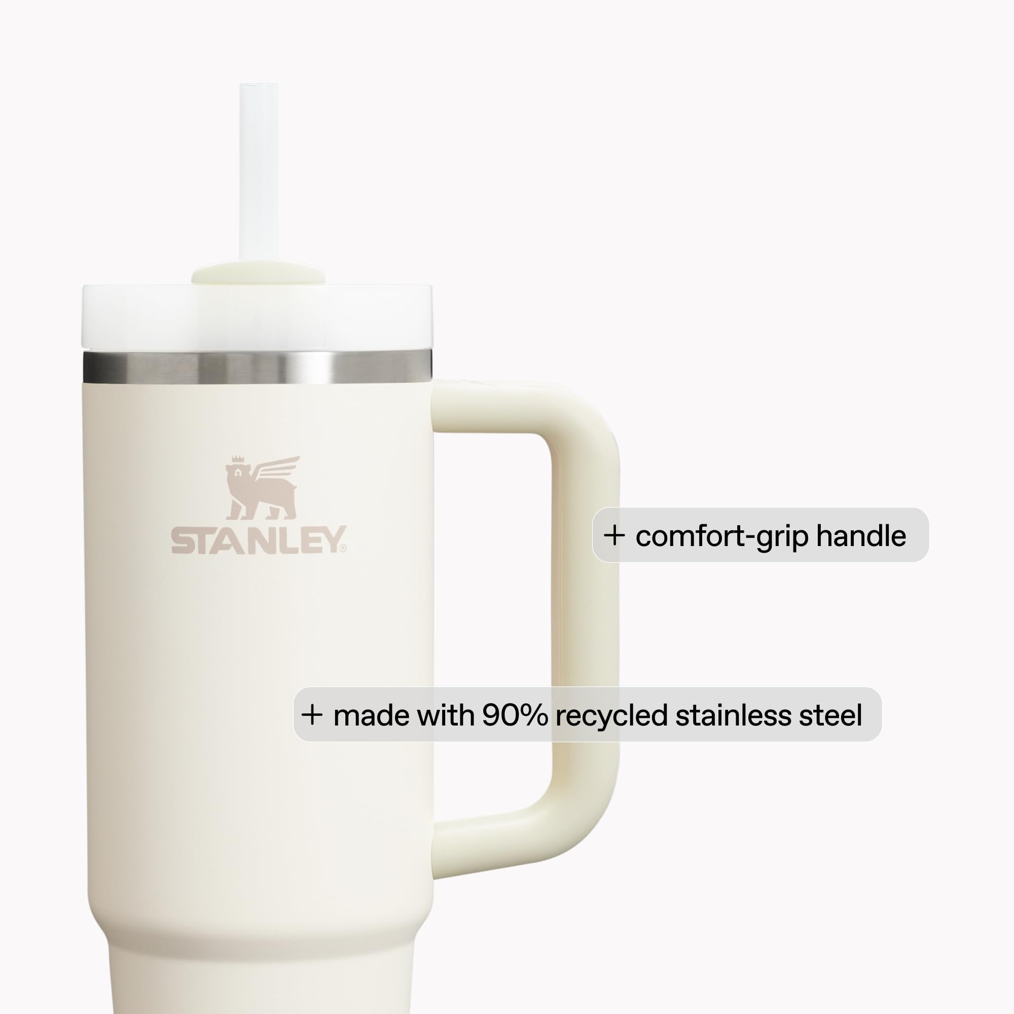 STANLEY texture acier inoxydable recyclé résistante et sans BPA
