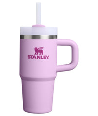 STANLEY Quencher H2.0 vue de face affichant couleur Soft Orchid et maintien pratique