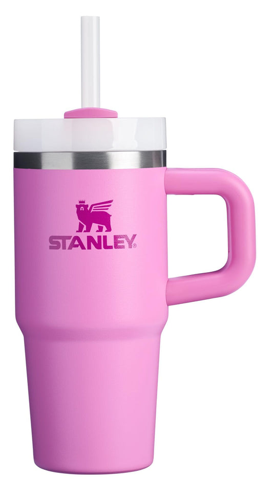 STANLEY visage avant du tumbler Peony montrant design solide et finition colorée