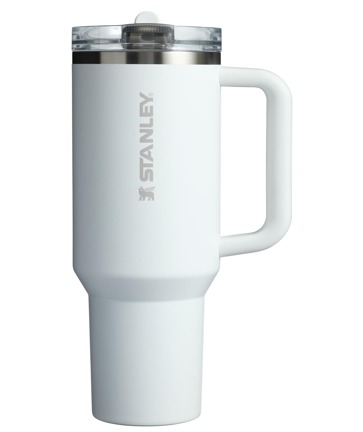 STANLEY Quencher vue de face Frost montrant capacité 40 oz et design durable