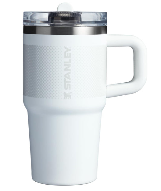 STANLEY gobelet face avant montrant design et étanchéité pratique