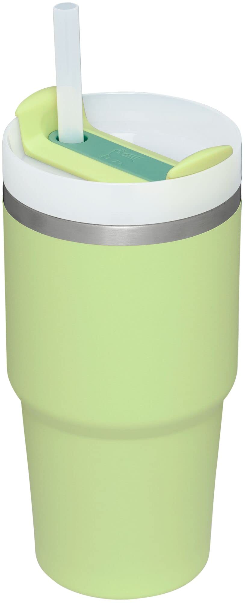 STANLEY Quencher gros plan finition acier recyclé montrant durabilité