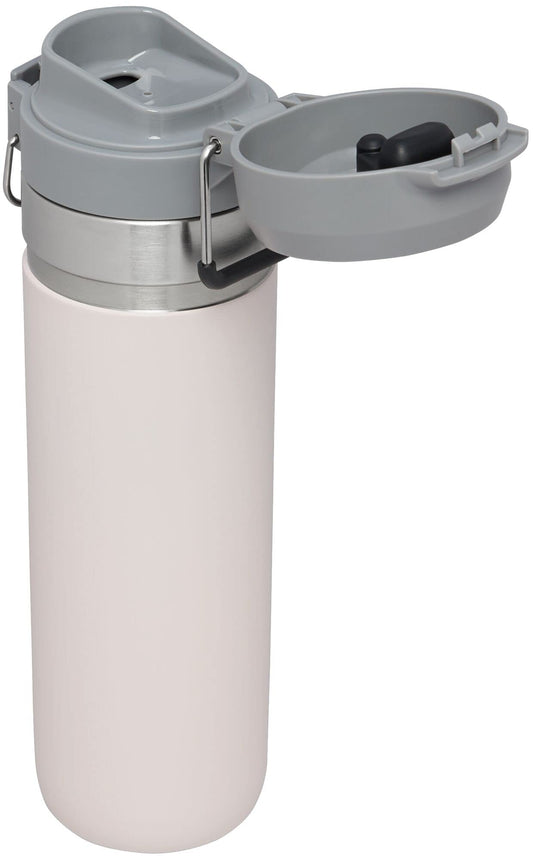 STANLEY Quick Flip GO détail du bouchon push-button garantissant ouverture à une main et étanchéité