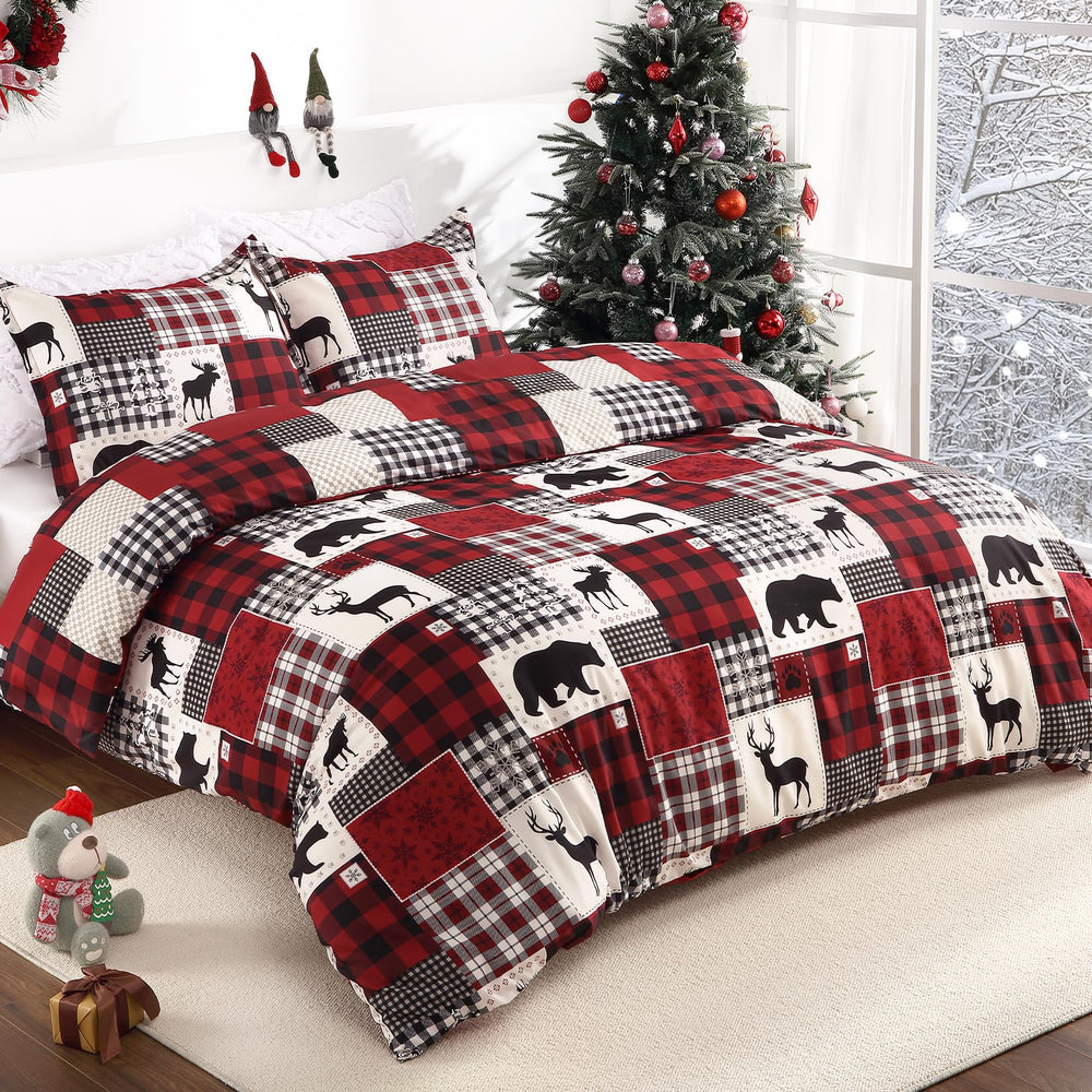 STARBEDIA ambiance chambre décorée esprit noël accueillant