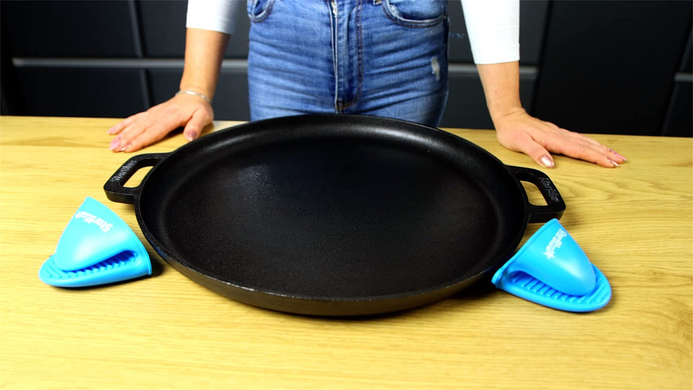 StarBlue comal sur barbecue montrant polyvalence cuisson