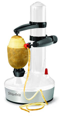 Starfrit Rotato Express en action épluchant une pomme pour gain de temps en cuisine