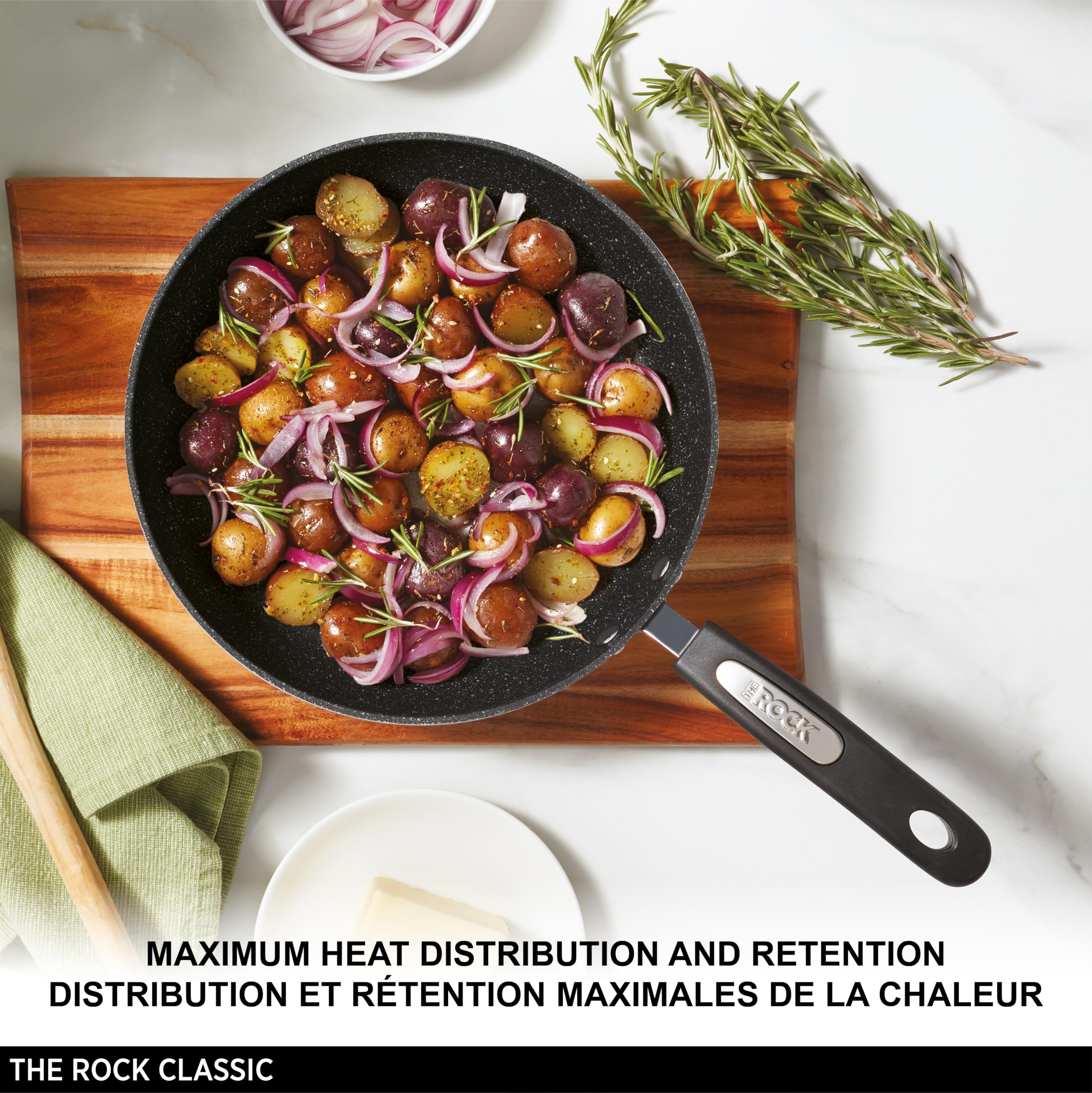 Starfrit casseroles alignées avec couvercles en verre, polyvalence pour mijoter