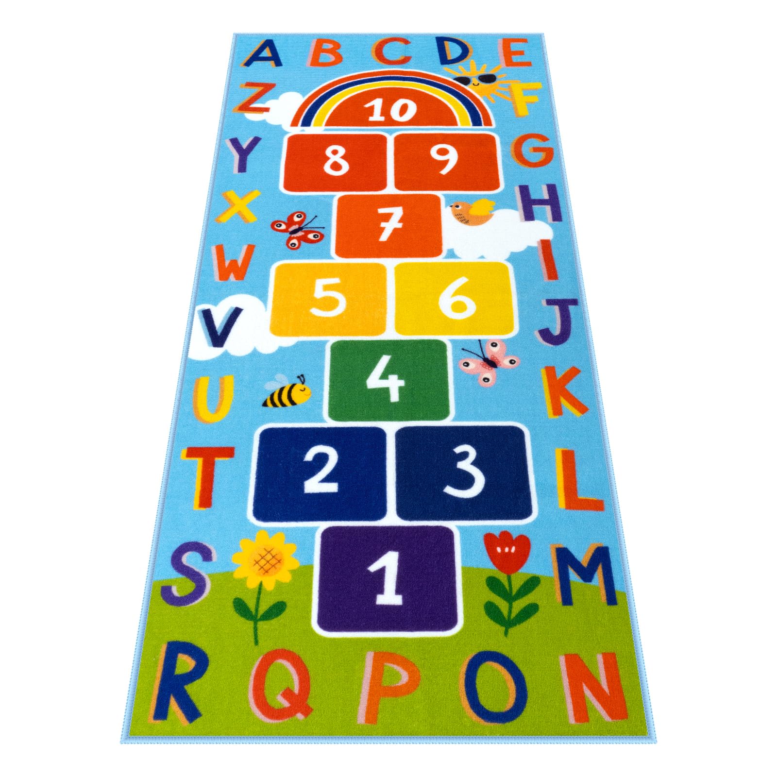 STARUIA face avant du tapis marelle bleu bénéfice jeu actif
