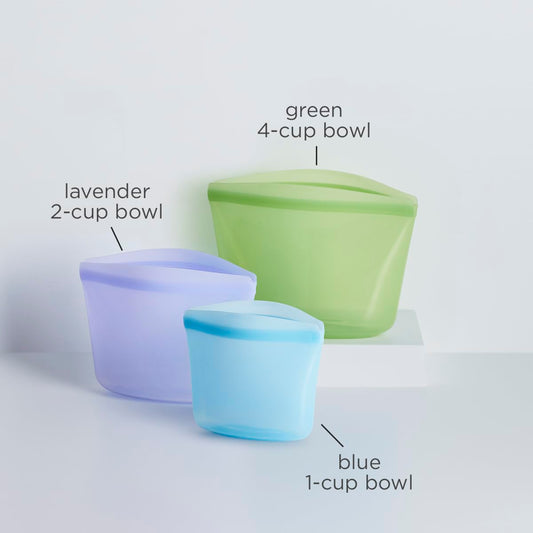 Gros plan silicone Stasher montrant texture durable et sécurité