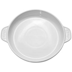 STAUB détail du couvercle montrant finition porcelaine durable