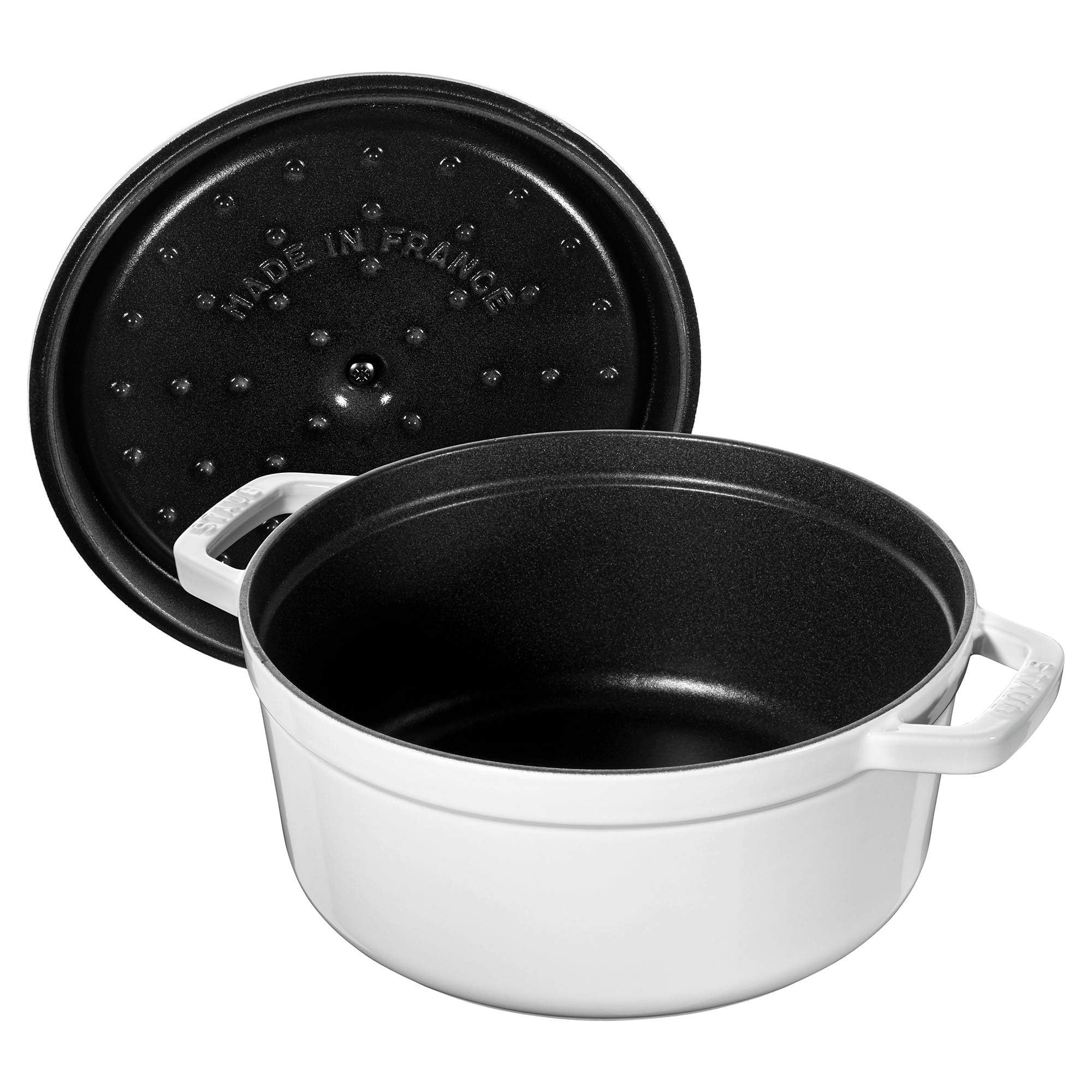 STAUB couvercle avec pics auto-arrosants, garde l'humidité et la saveur